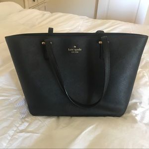 Kate Spade Small Leather Zippered Tote